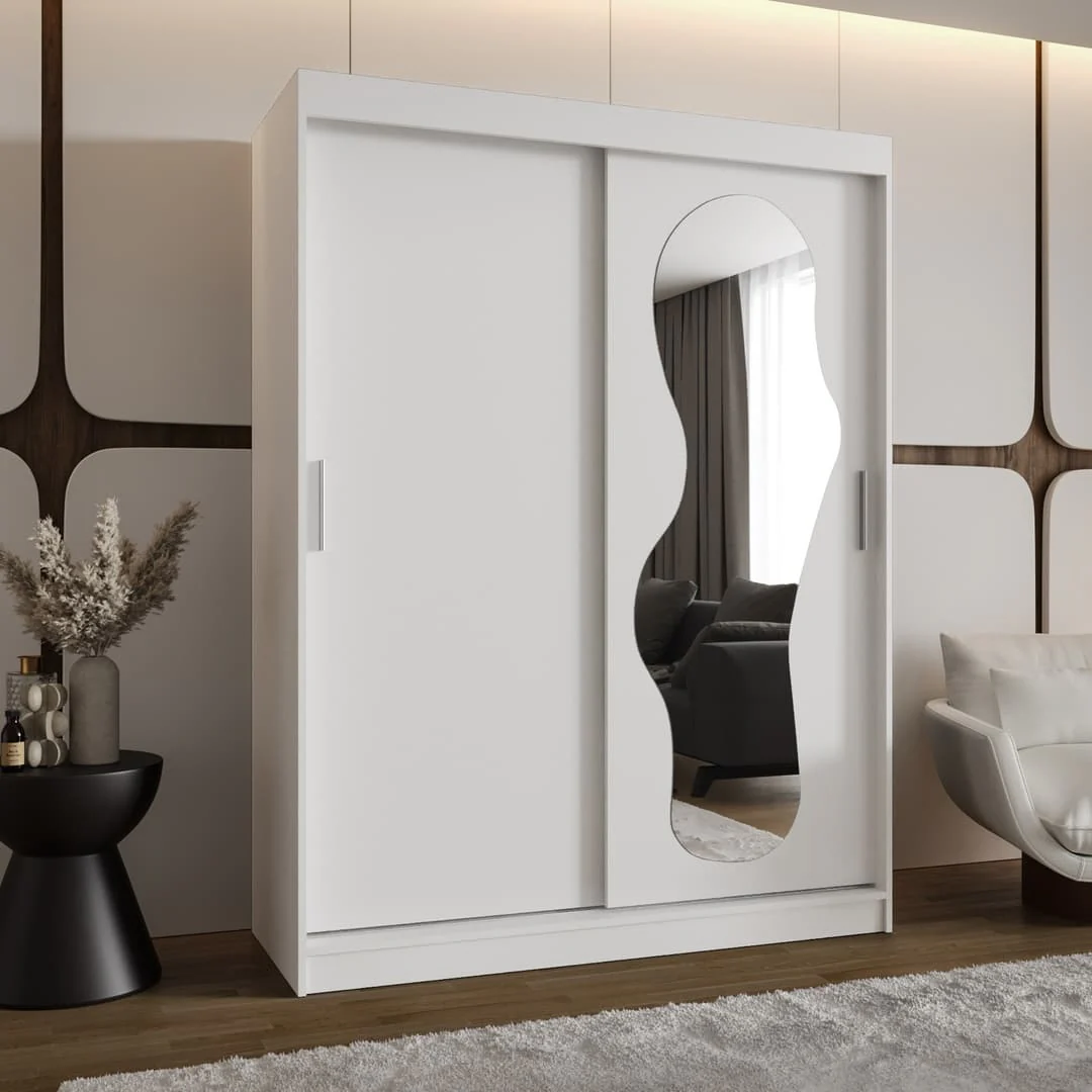 Ultra Sliding Door Wardrobe 150cm - Image 9