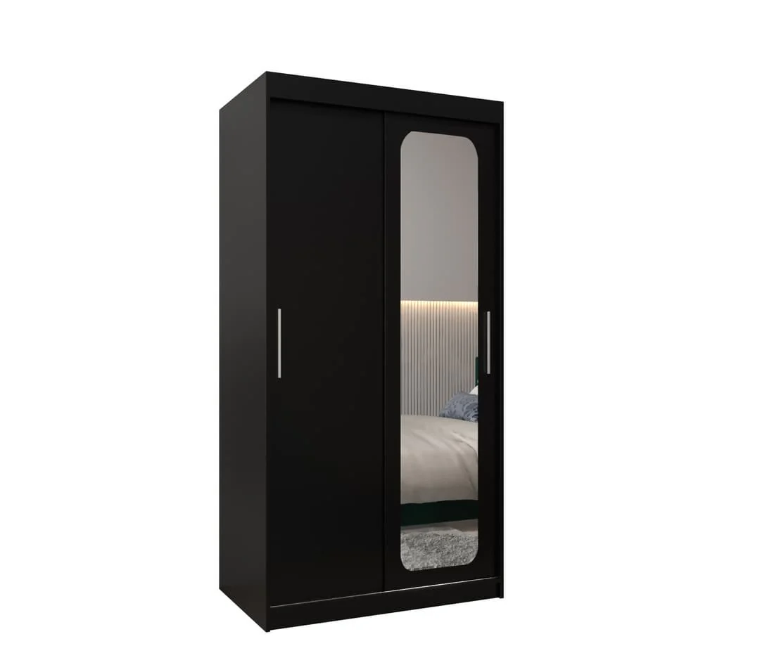 Uppsala T2 Sliding Door Wardrobe 100cm - Image 11