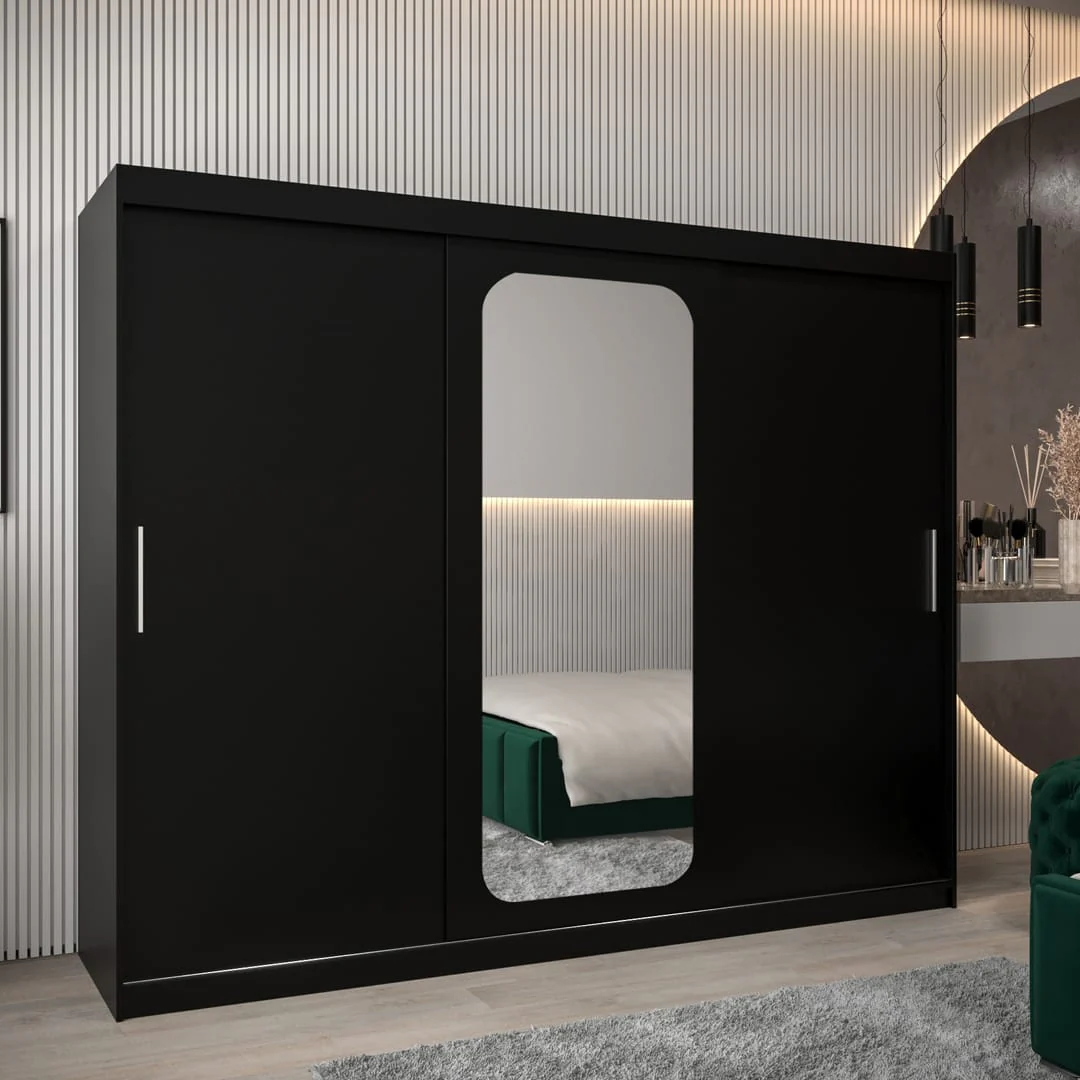 Uppsala T2 Sliding Door Wardrobe 250cm - Image 10