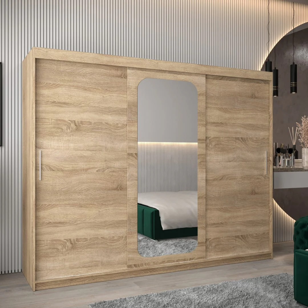 Uppsala T2 Sliding Door Wardrobe 250cm - Image 14