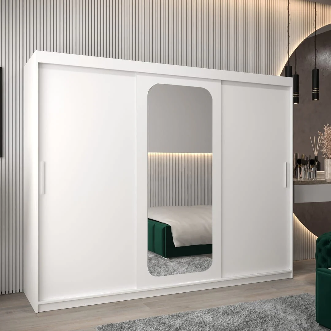 Uppsala T2 Sliding Door Wardrobe 250cm - Image 6