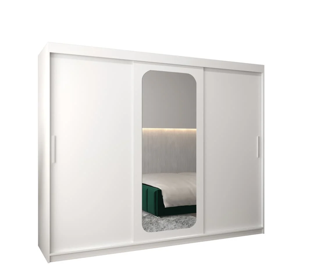 Uppsala T2 Sliding Door Wardrobe 250cm - Image 7