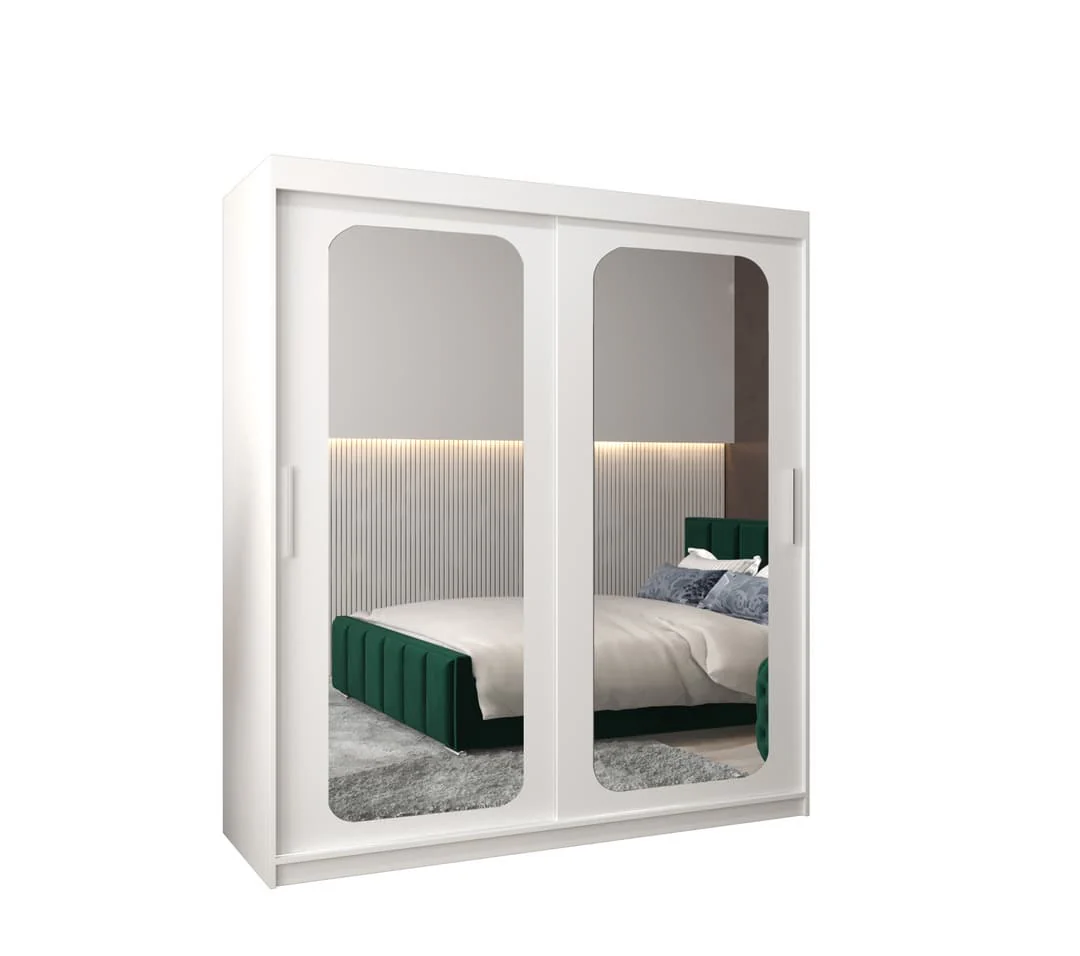 Uppsala T3 Sliding Door Wardrobe 180cm - Image 6