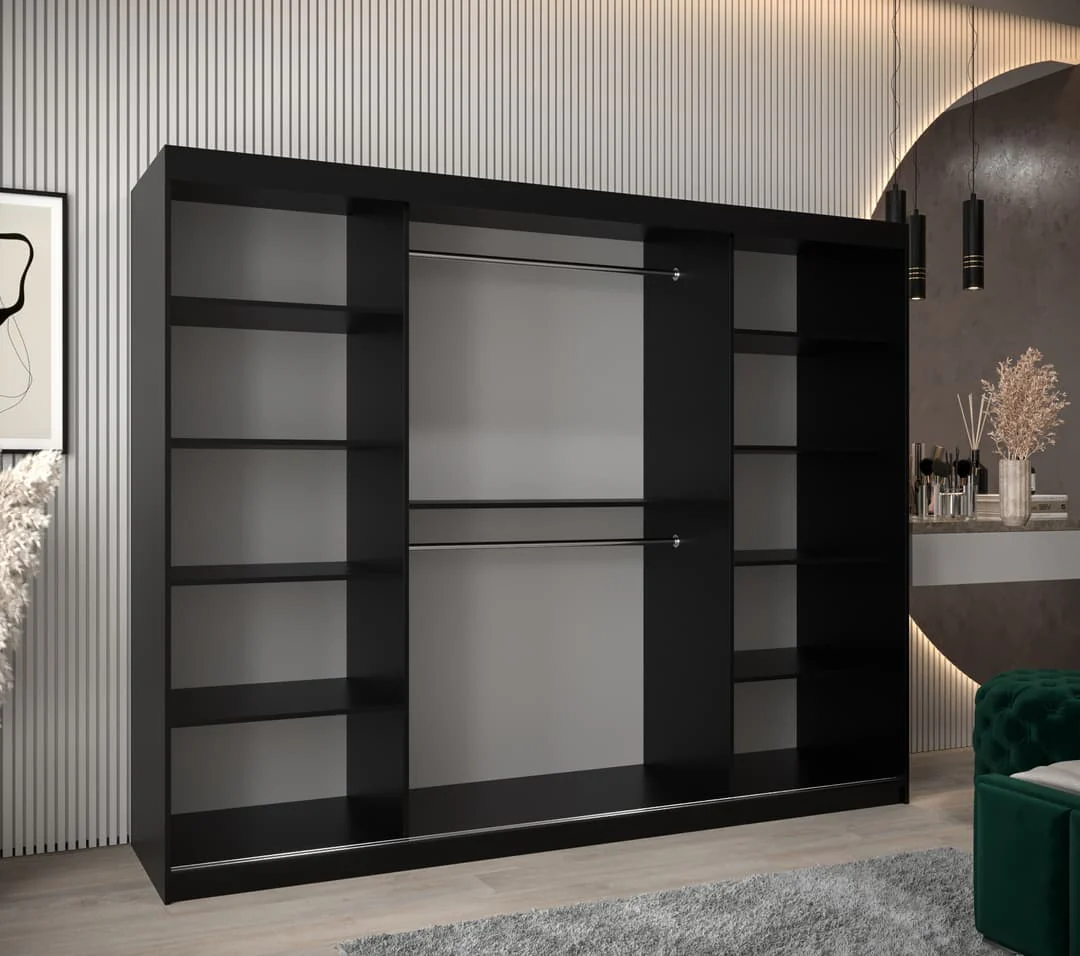 Uppsala V2 Sliding Door Wardrobe 250cm - Image 12