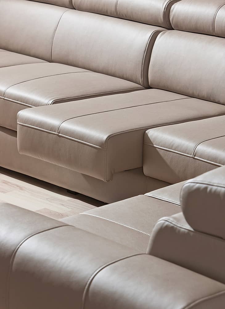 Vento U-Shaped Corner Sofa Bed - Image 5