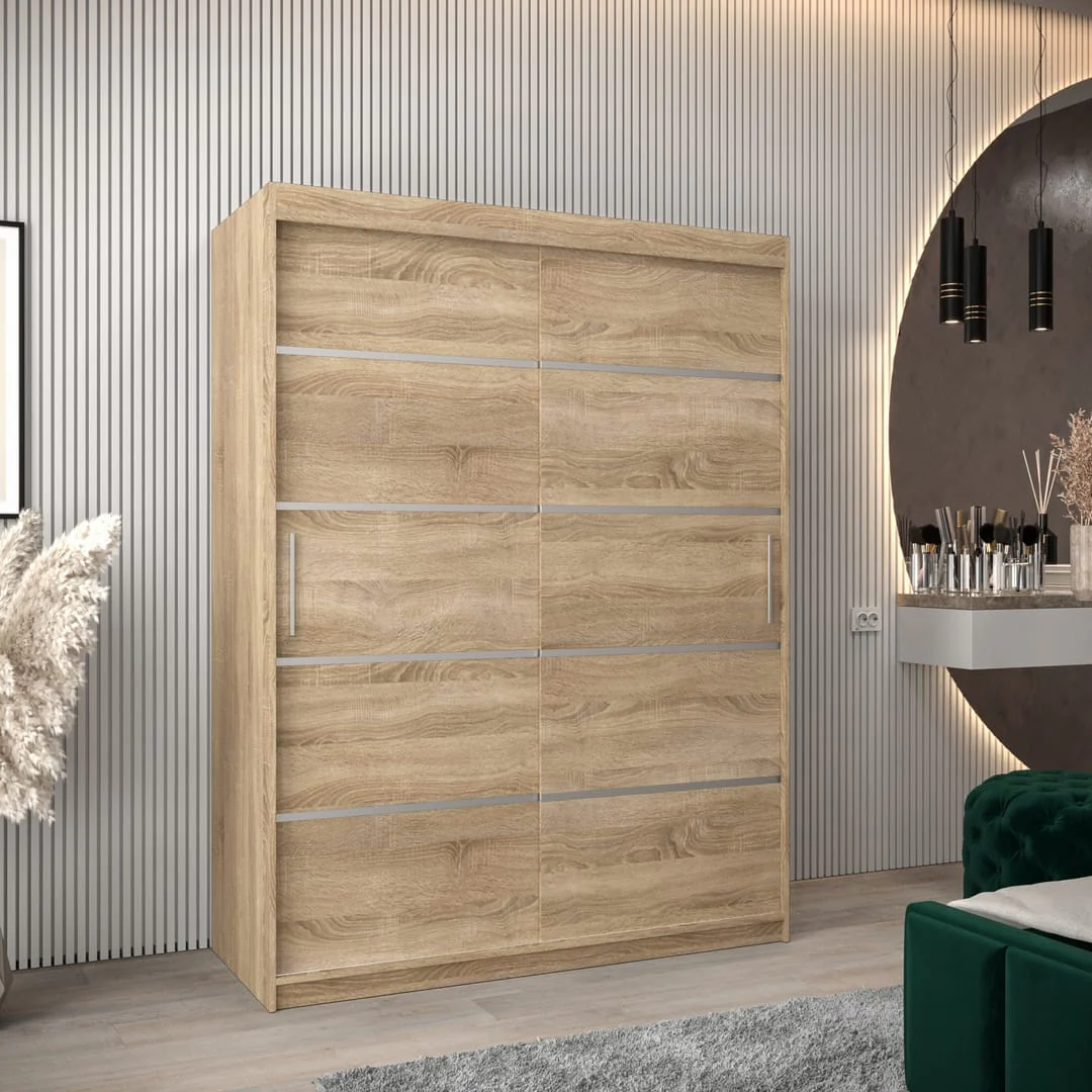 Verona 01 Sliding Door Wardrobe 150cm - Image 14