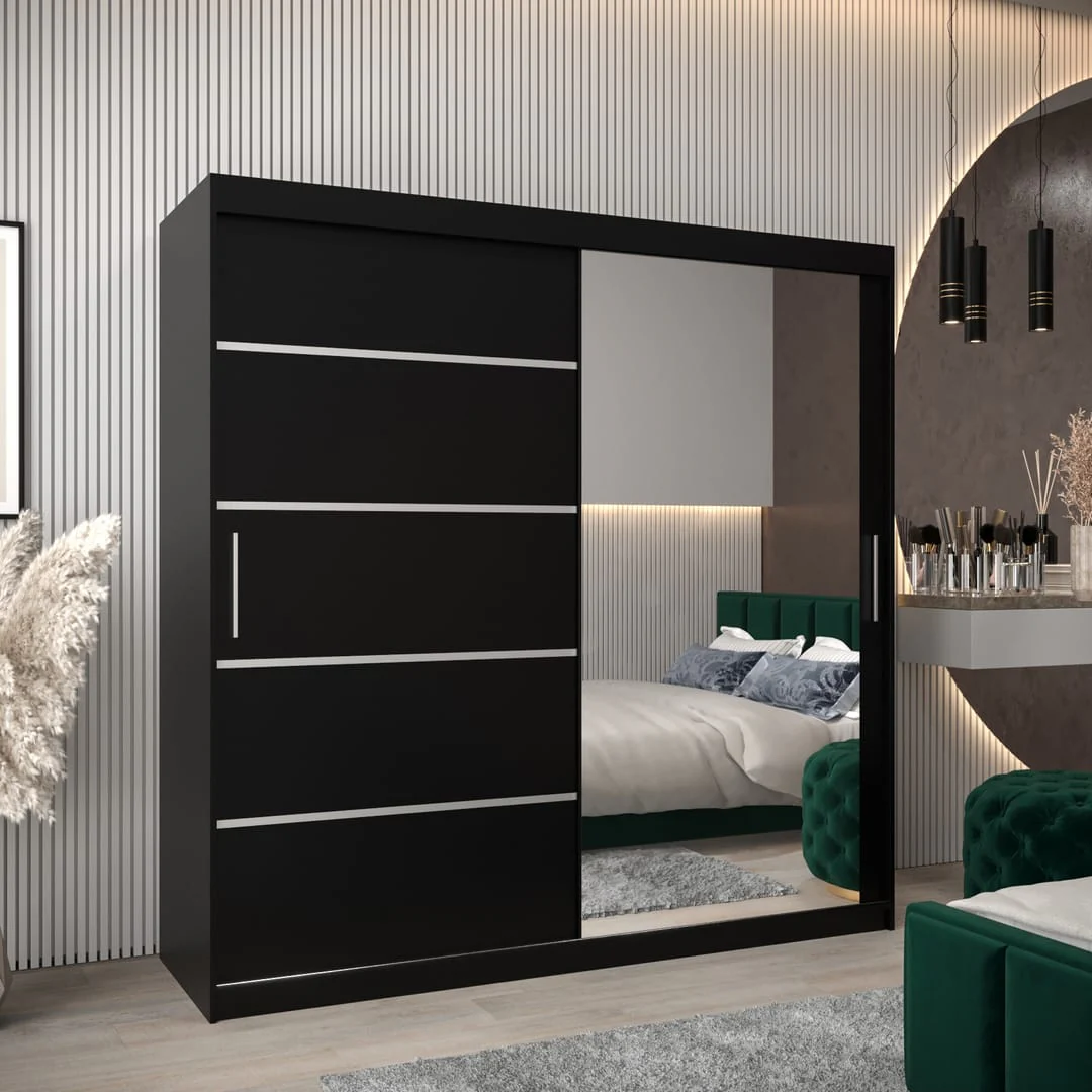 Verona 02 Sliding Door Wardrobe 200cm - Image 10