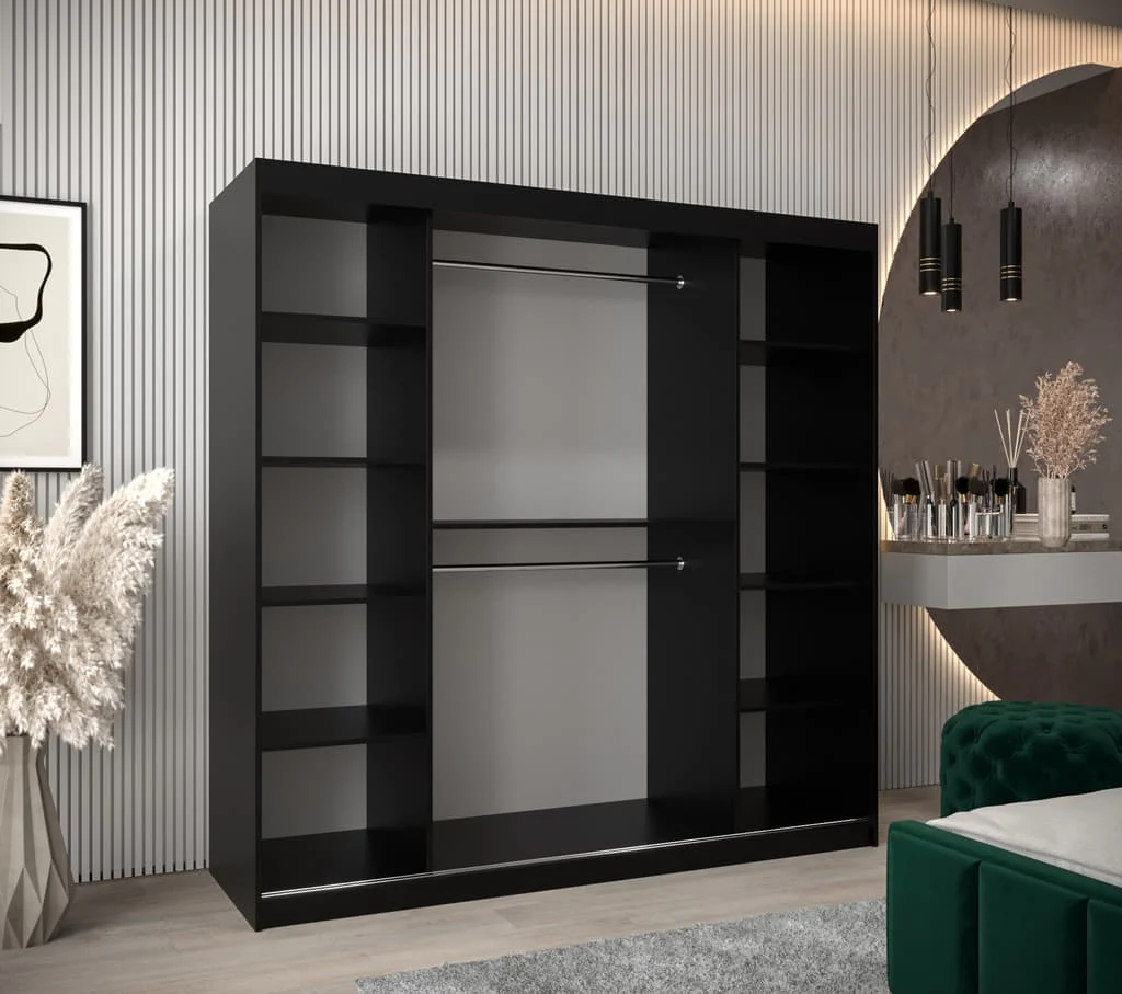 Verona 02 Sliding Door Wardrobe 200cm - Image 12