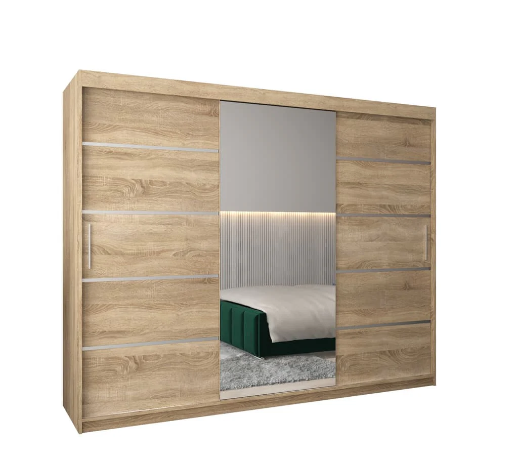 Verona 02 Sliding Door Wardrobe 250cm - Image 15
