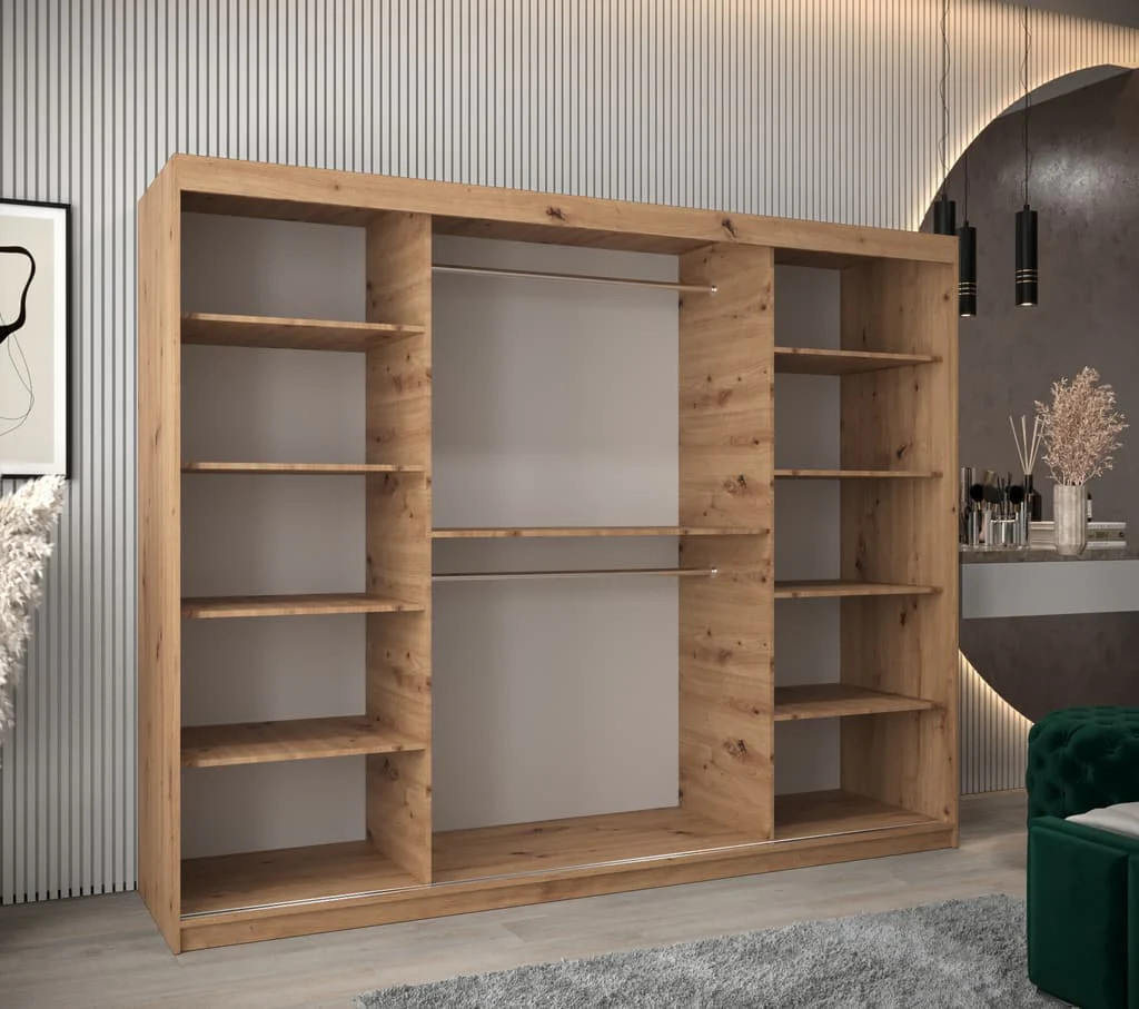 Verona 02 Sliding Door Wardrobe 250cm - Image 7