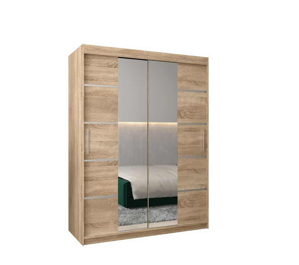 Verona 04 Sliding Door Wardrobe 150cm - Image 15
