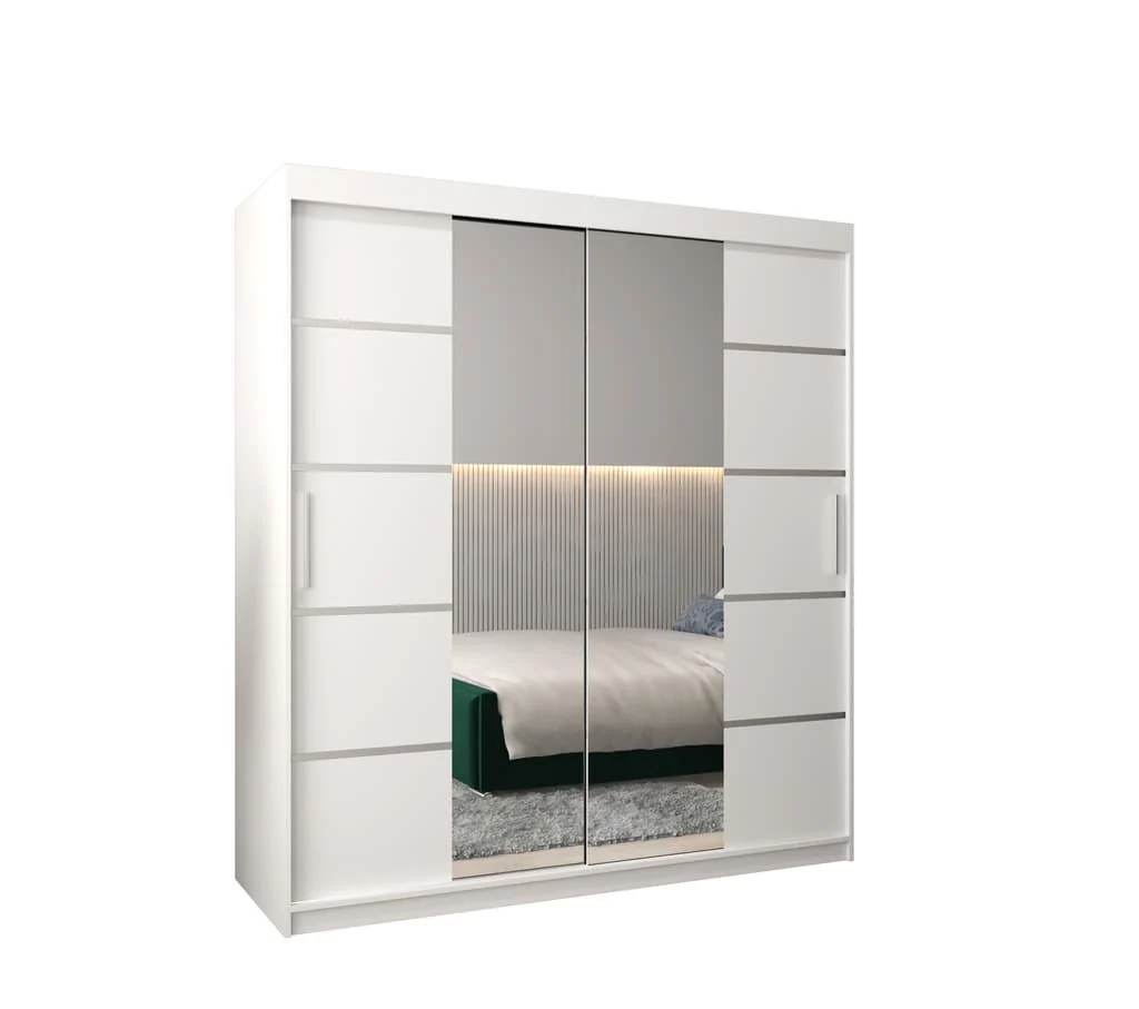 Verona 04 Sliding Door Wardrobe 180cm - Image 2