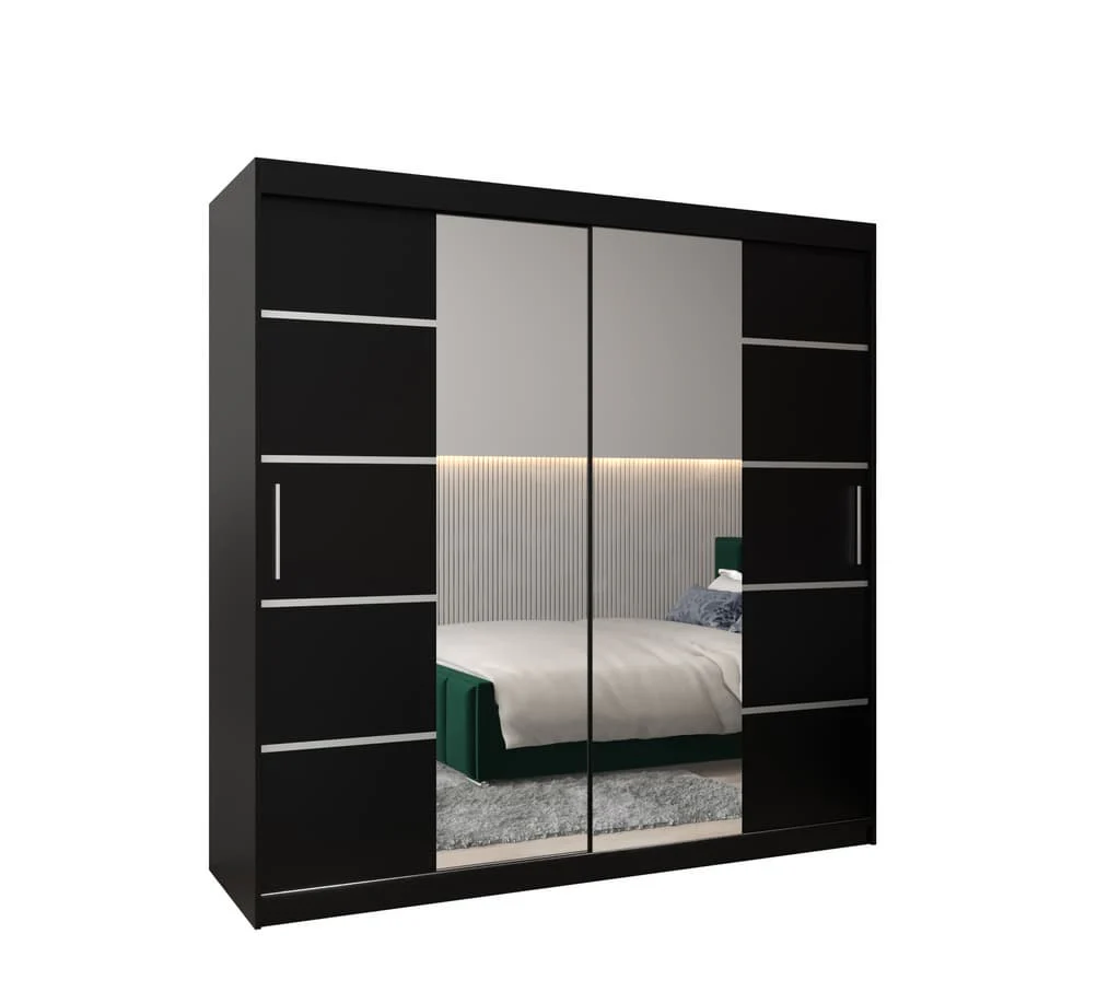 Verona 04 Sliding Door Wardrobe 200cm - Image 11