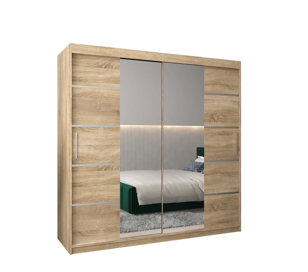 Verona 04 Sliding Door Wardrobe 200cm - Image 15