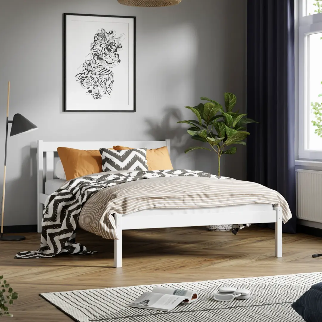 Wooden Bed Teen [EU Small Double]