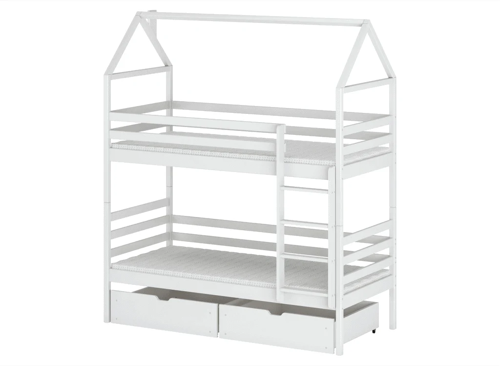 Wooden Bunk Bed Alex With Storage - Image 10