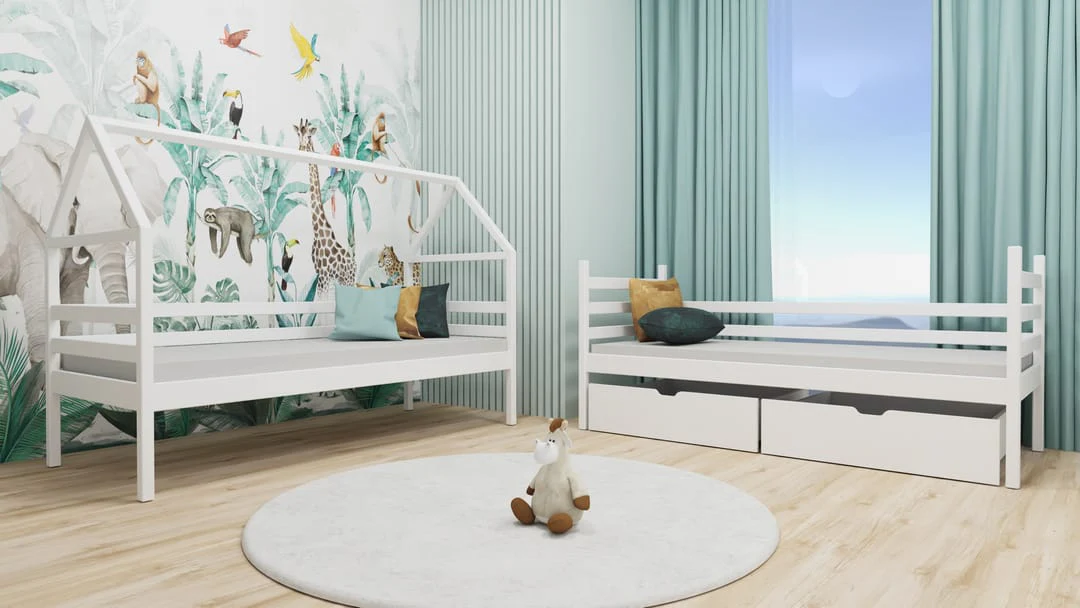 Wooden Bunk Bed Alex With Storage - Image 8