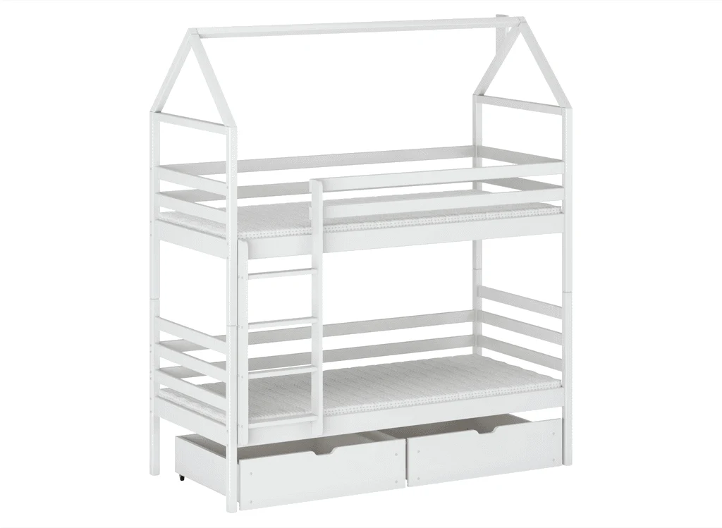Wooden Bunk Bed Alex With Storage - Image 9