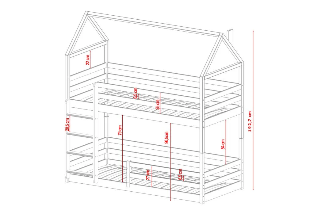 Wooden Bunk Bed Axel - Image 18