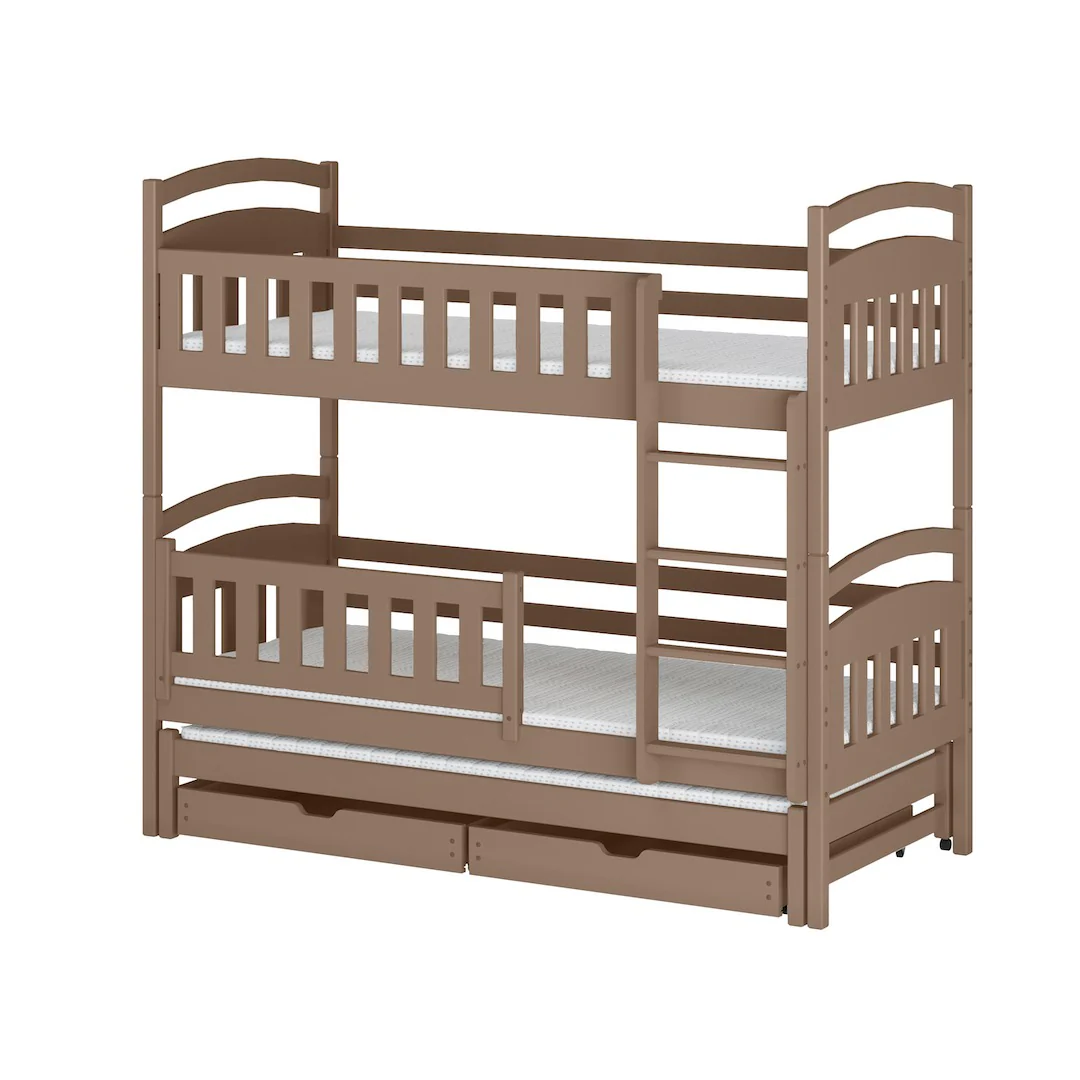 Blanka Bunk Bed with Trundle and Storage - Image 24