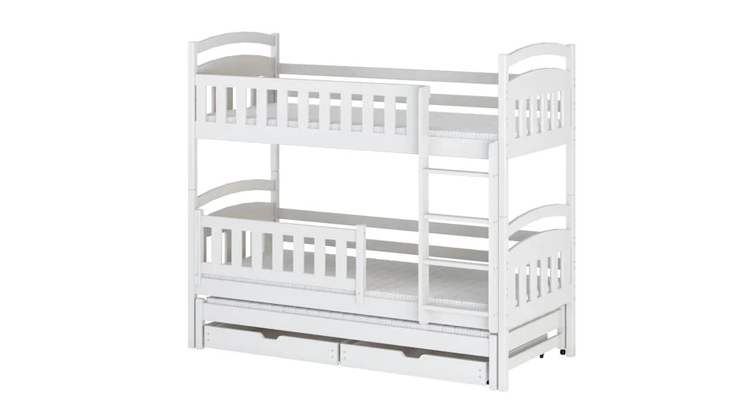 Blanka Bunk Bed with Trundle and Storage - Image 9