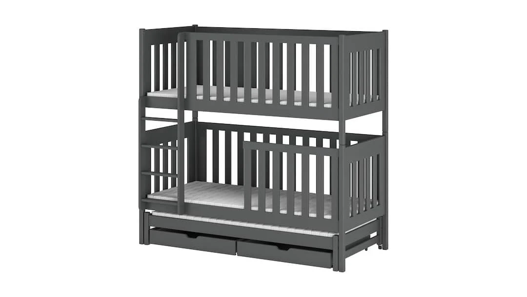Emily Bunk Bed with Trundle and Storage - Image 13
