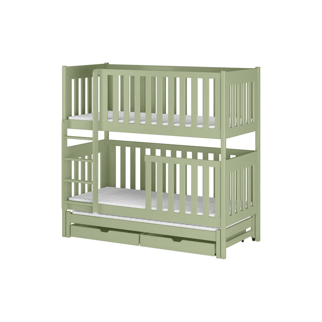 Emily Bunk Bed with Trundle and Storage - Image 17