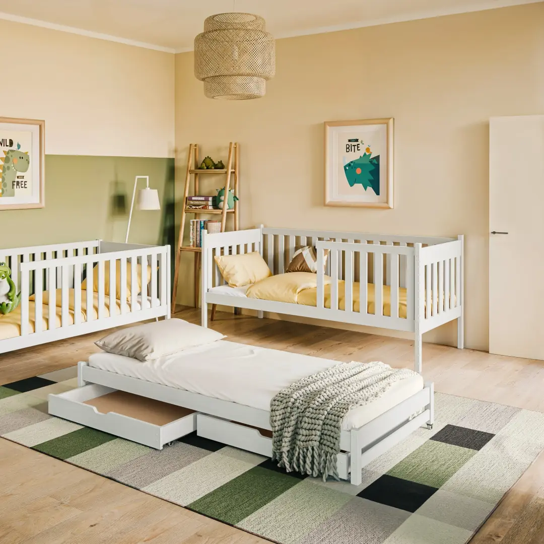 Emily Bunk Bed with Trundle and Storage - Image 7