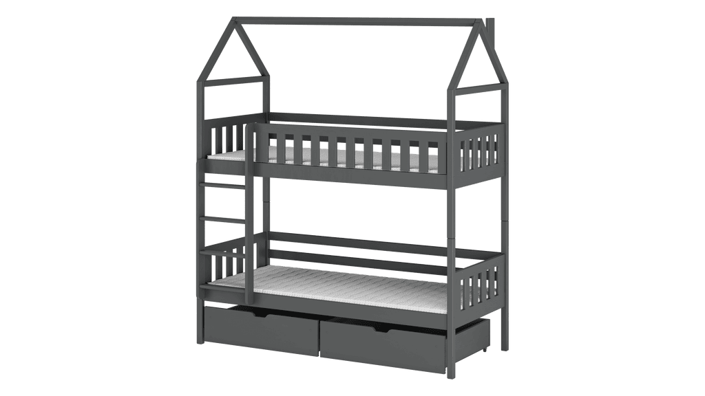 Wooden Bunk Bed Gaja With Storage - Image 10