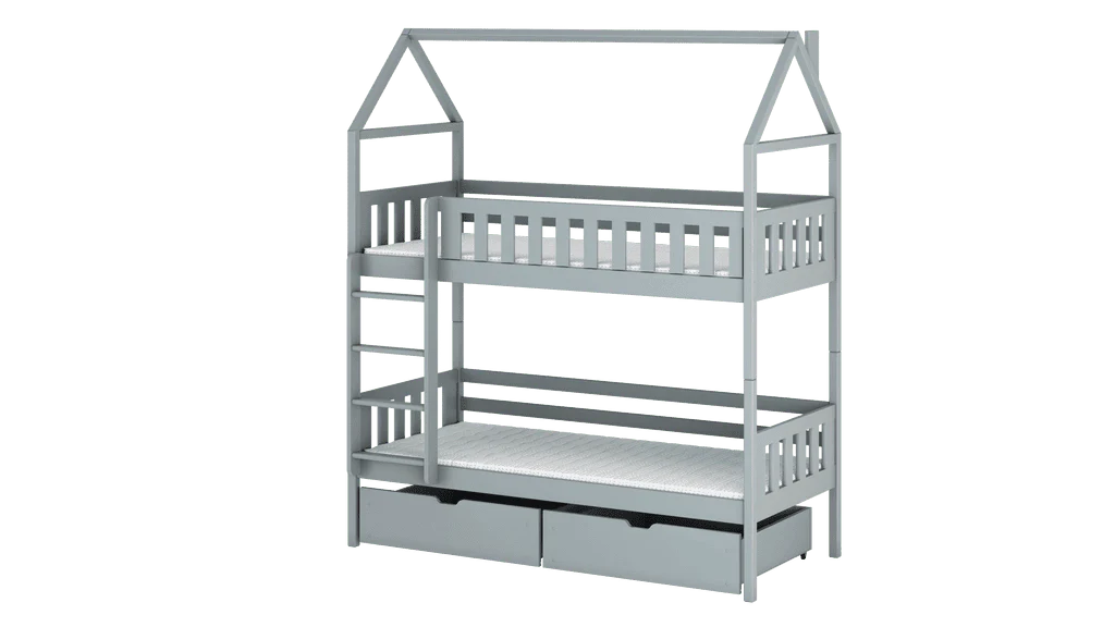 Wooden Bunk Bed Gaja With Storage - Image 14