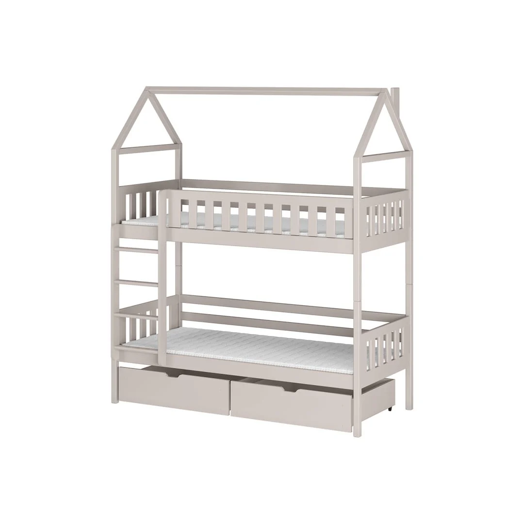Wooden Bunk Bed Gaja With Storage - Image 18