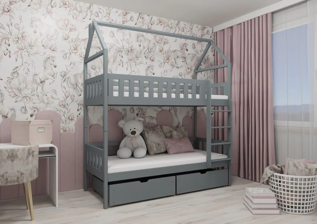 Wooden Bunk Bed Gaja With Storage - Image 9