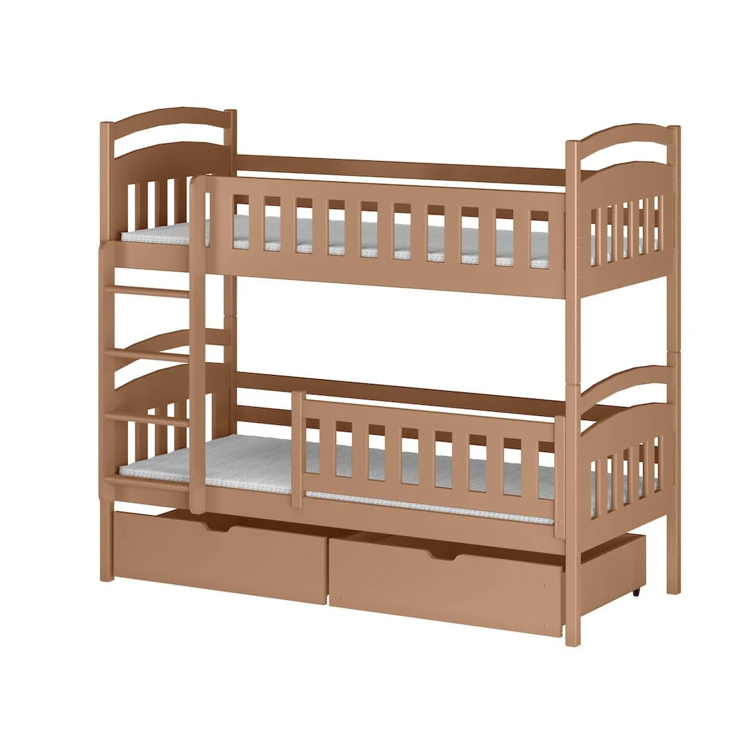 Wooden Bunk Bed Ignas with Storage - Image 17