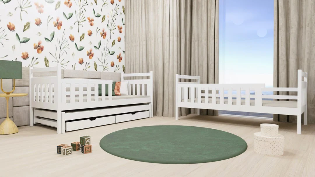 Klara Bunk Bed with Trundle and Storage - Image 3