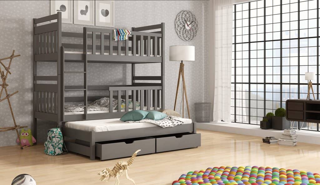 Klara Bunk Bed with Trundle and Storage - Image 7