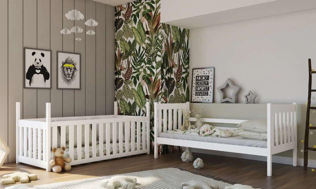 Wooden Bunk Bed Konrad With Cot Bed - Image 4
