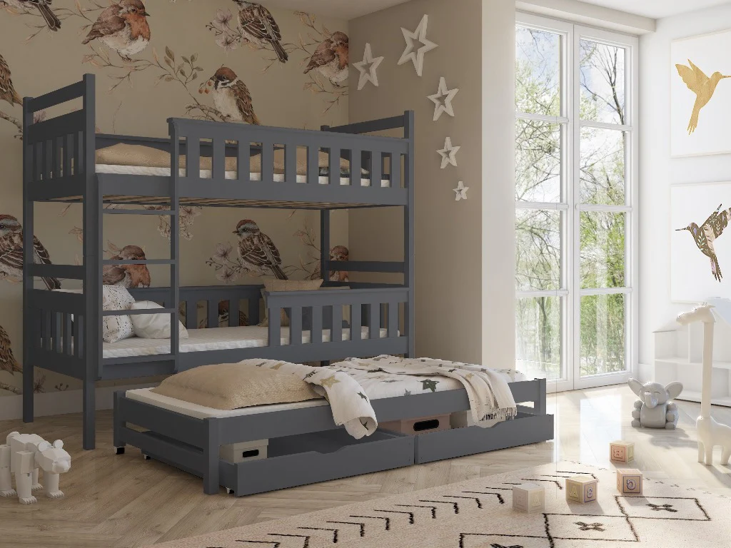 Kors Bunk Bed with Trundle and Storage - Image 11