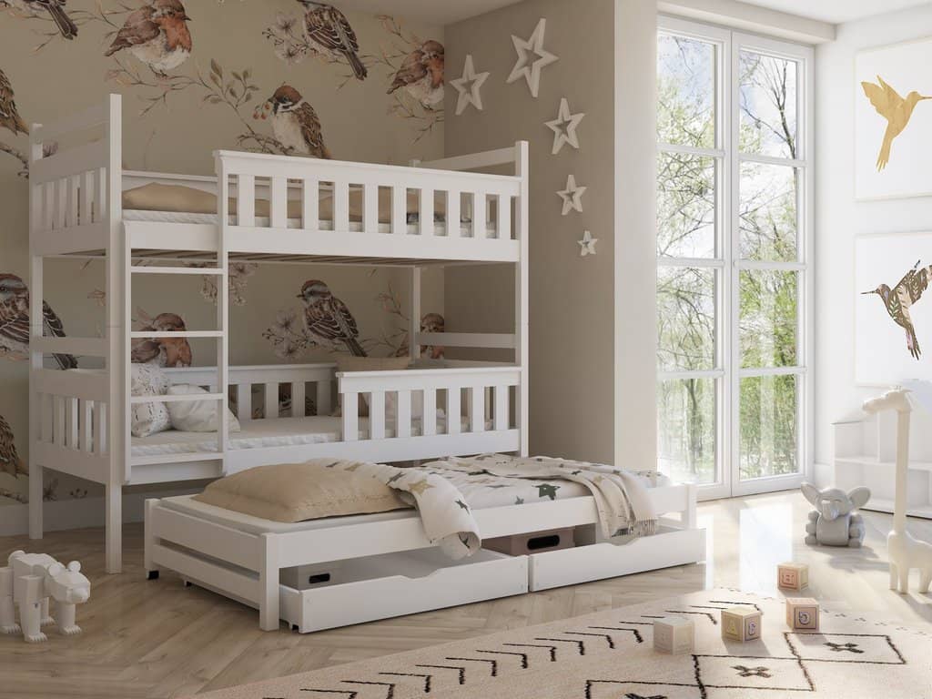 Kors Bunk Bed with Trundle and Storage - Image 4