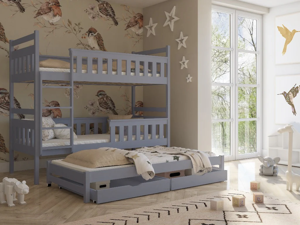 Kors Bunk Bed with Trundle and Storage - Image 9