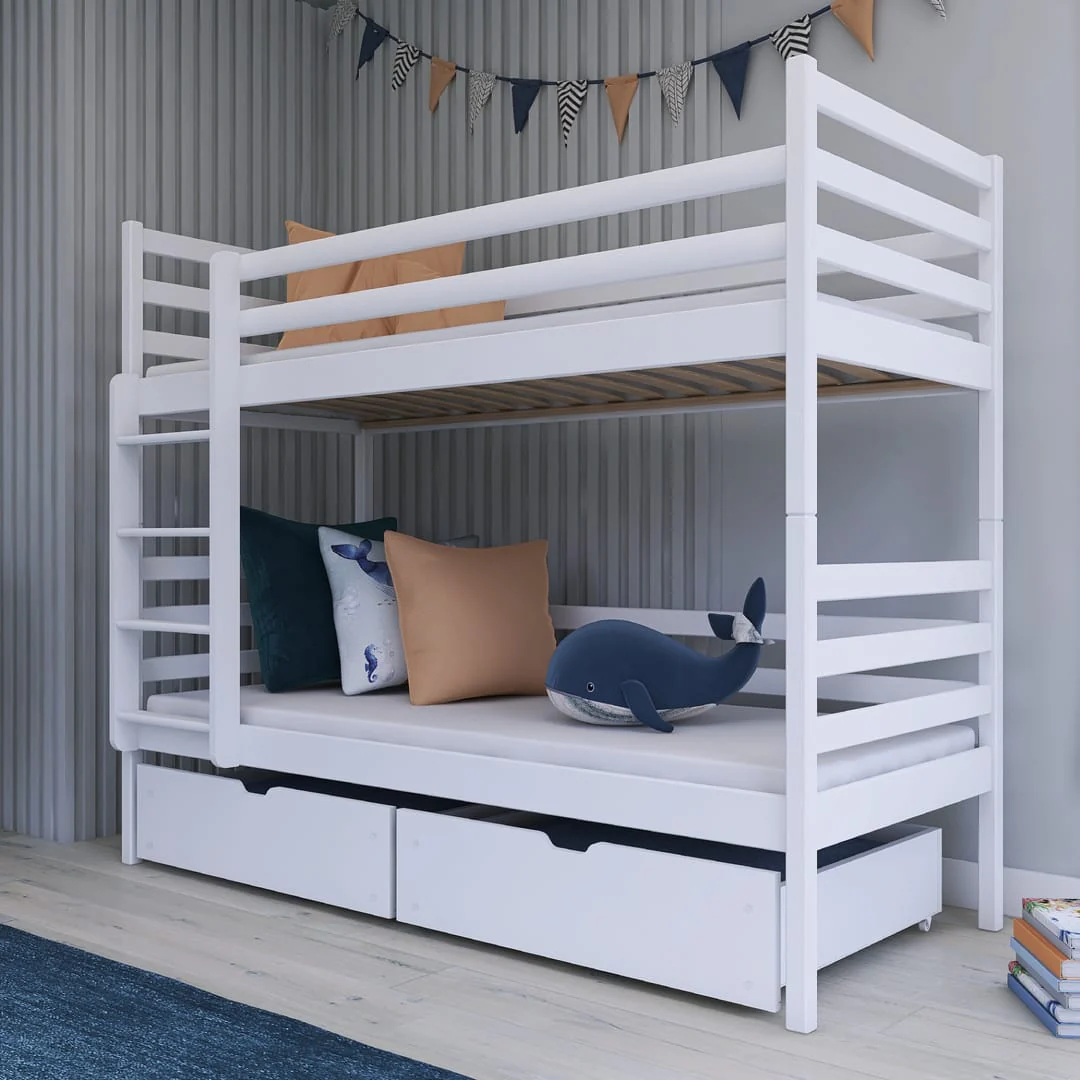 Wooden Bunk Bed Nemo with Storage - Image 2