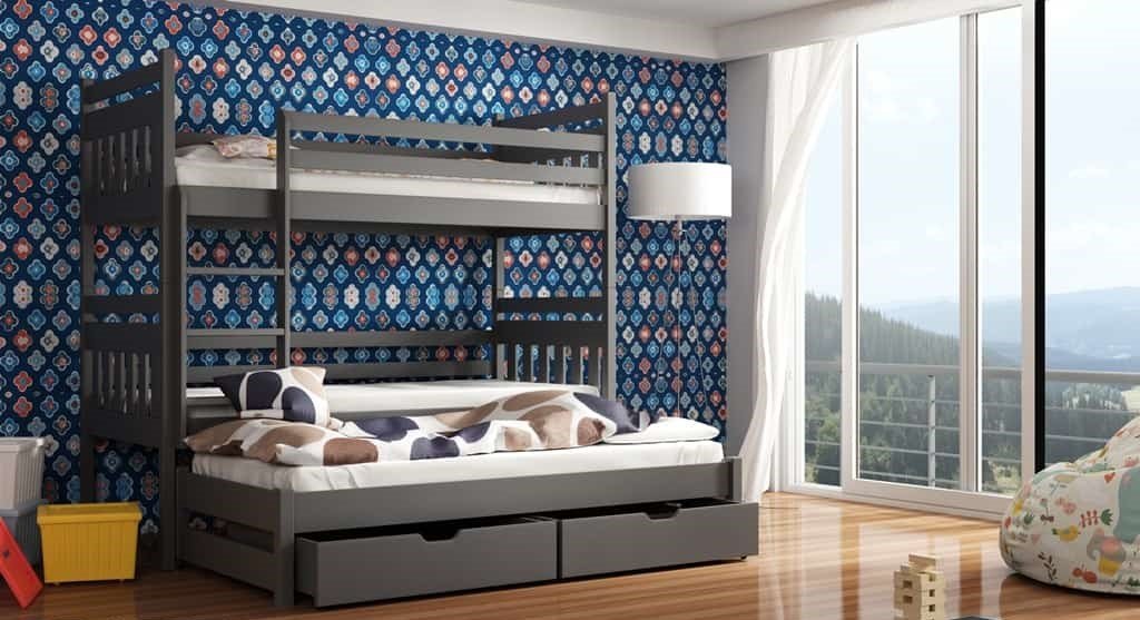 Seweryn Bunk Bed with Trundle and Storage - Image 11