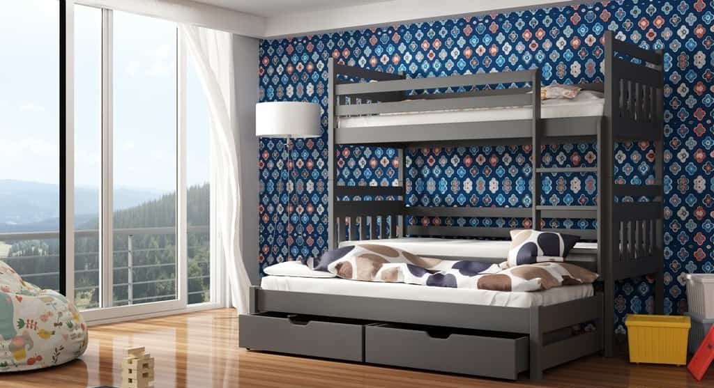 Seweryn Bunk Bed with Trundle and Storage - Image 12