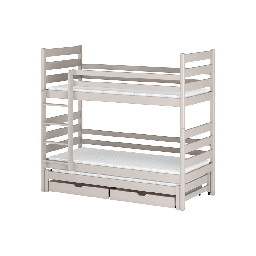 Tomi Bunk Bed with Trundle and Storage - Image 10