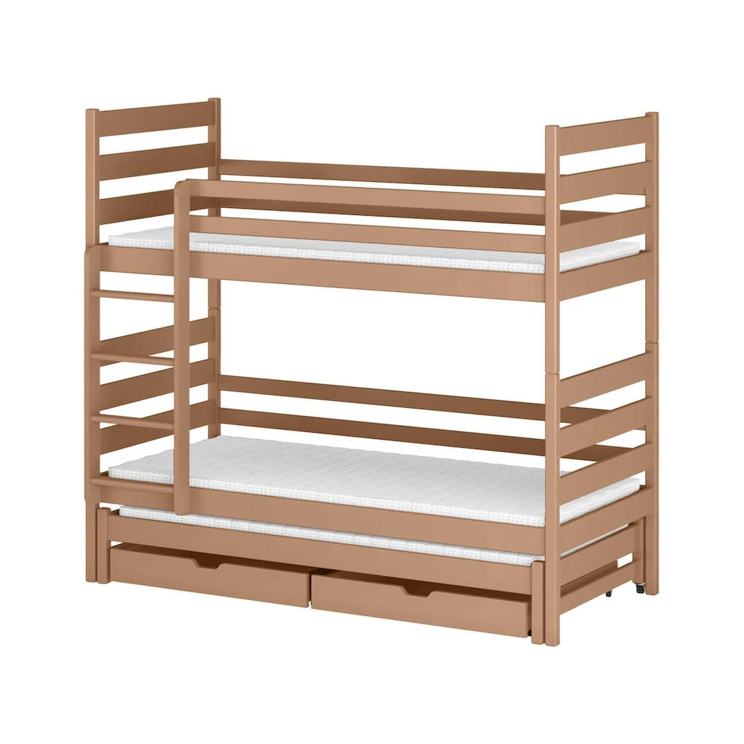 Tomi Bunk Bed with Trundle and Storage - Image 12
