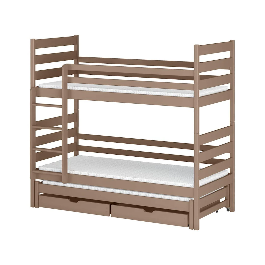 Tomi Bunk Bed with Trundle and Storage - Image 13