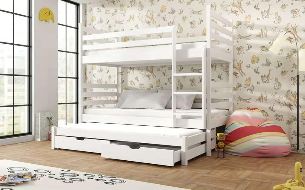 Tomi Bunk Bed with Trundle and Storage - Image 3