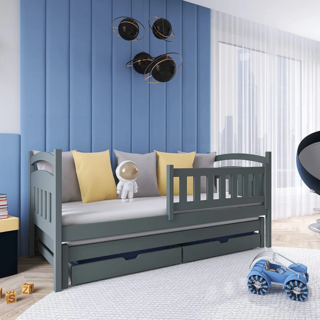 Galaxy Bed with Trundle and Storage - Image 5