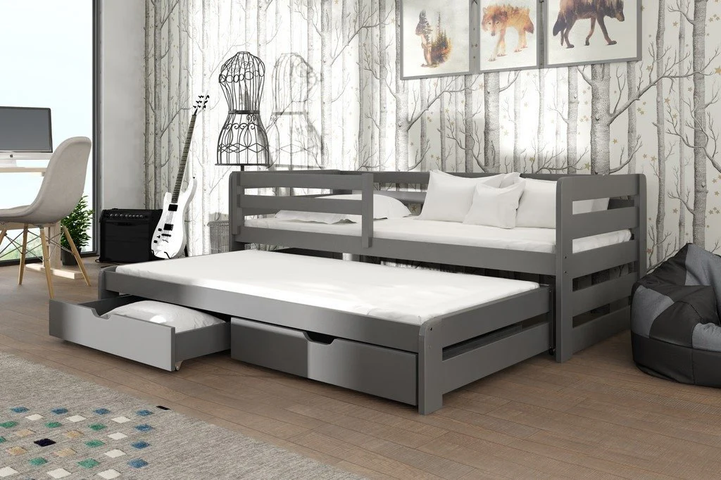 Senso Double Bed with Trundle - Image 3