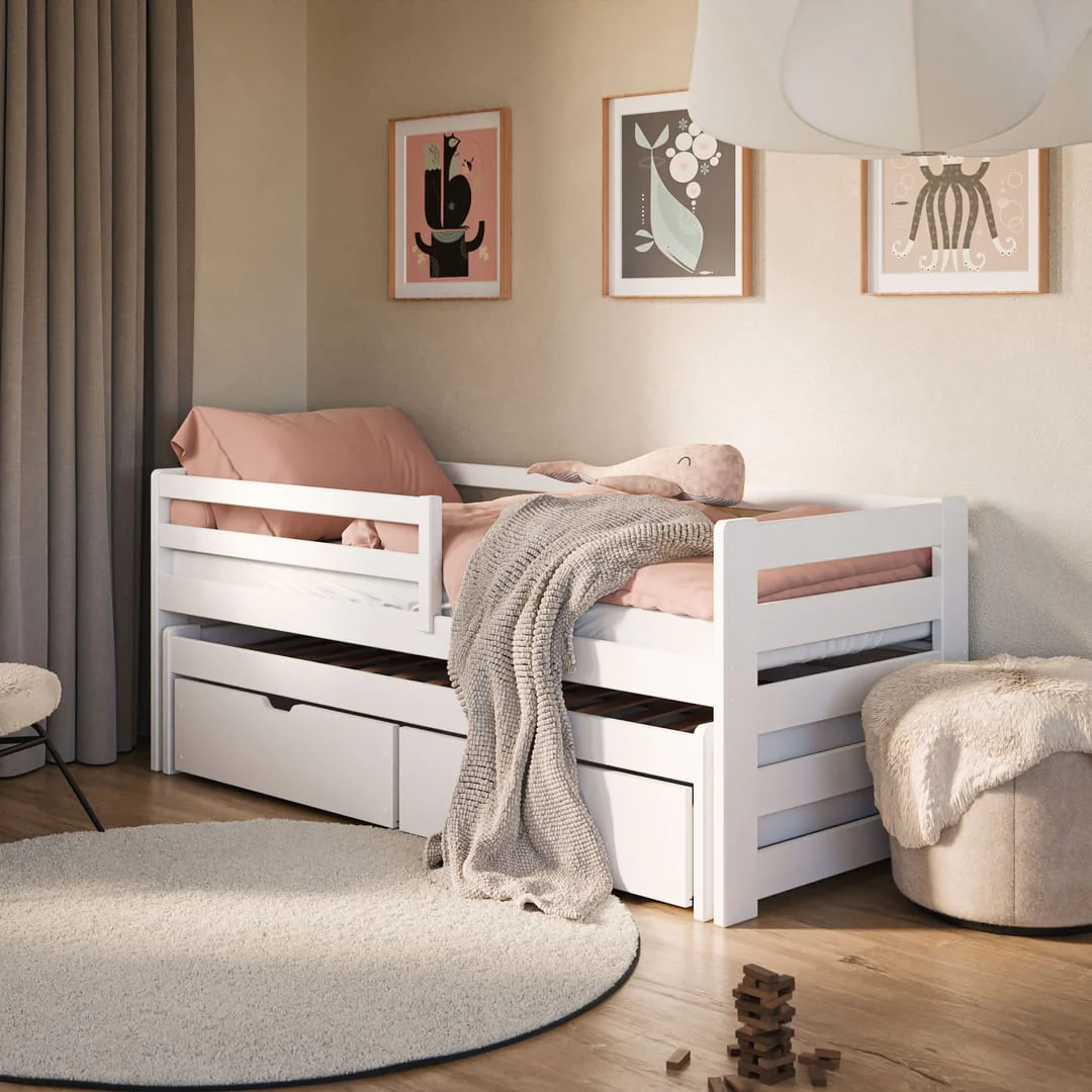 Senso Double Bed with Trundle - Image 4