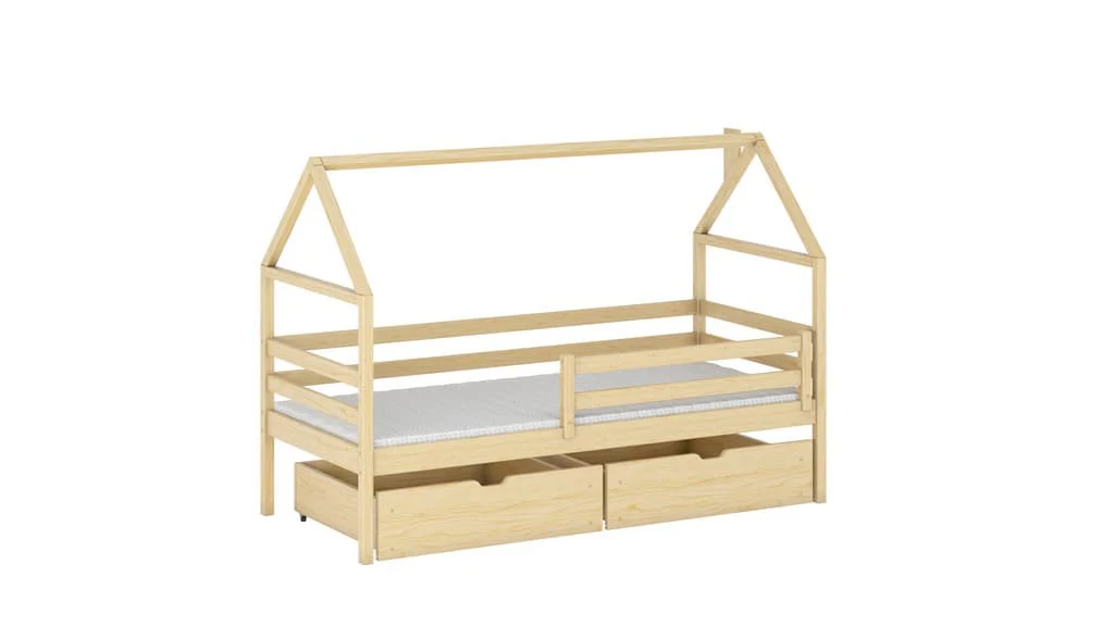 Wooden Single Bed Aaron With Storage - Image 16